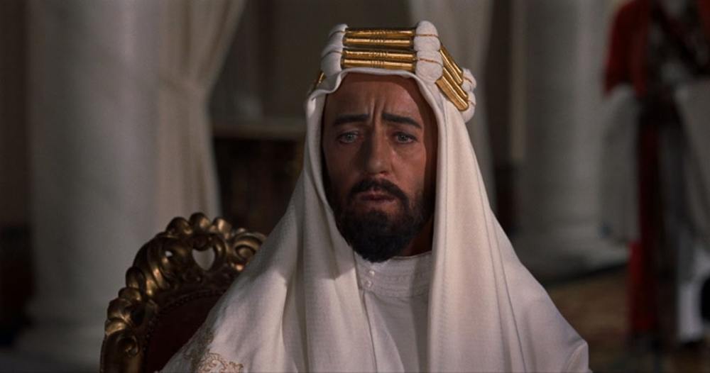 الک گینس در فیلم «لورنس عربستان» (Lawrence of Arabia)